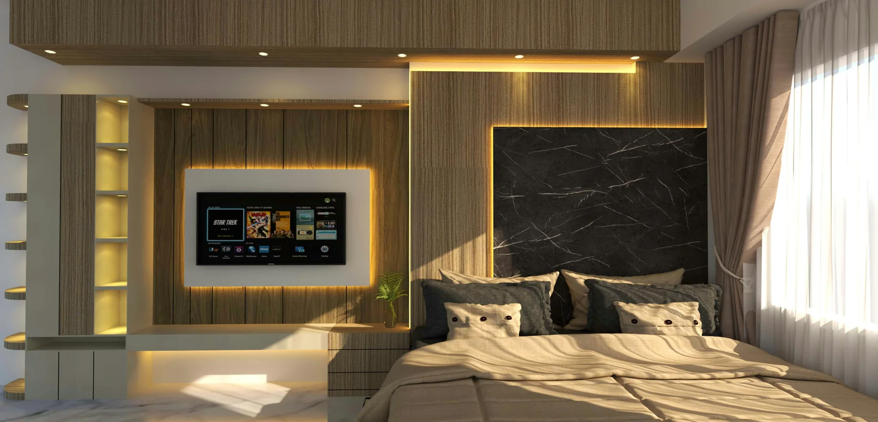 False Ceiling Installation