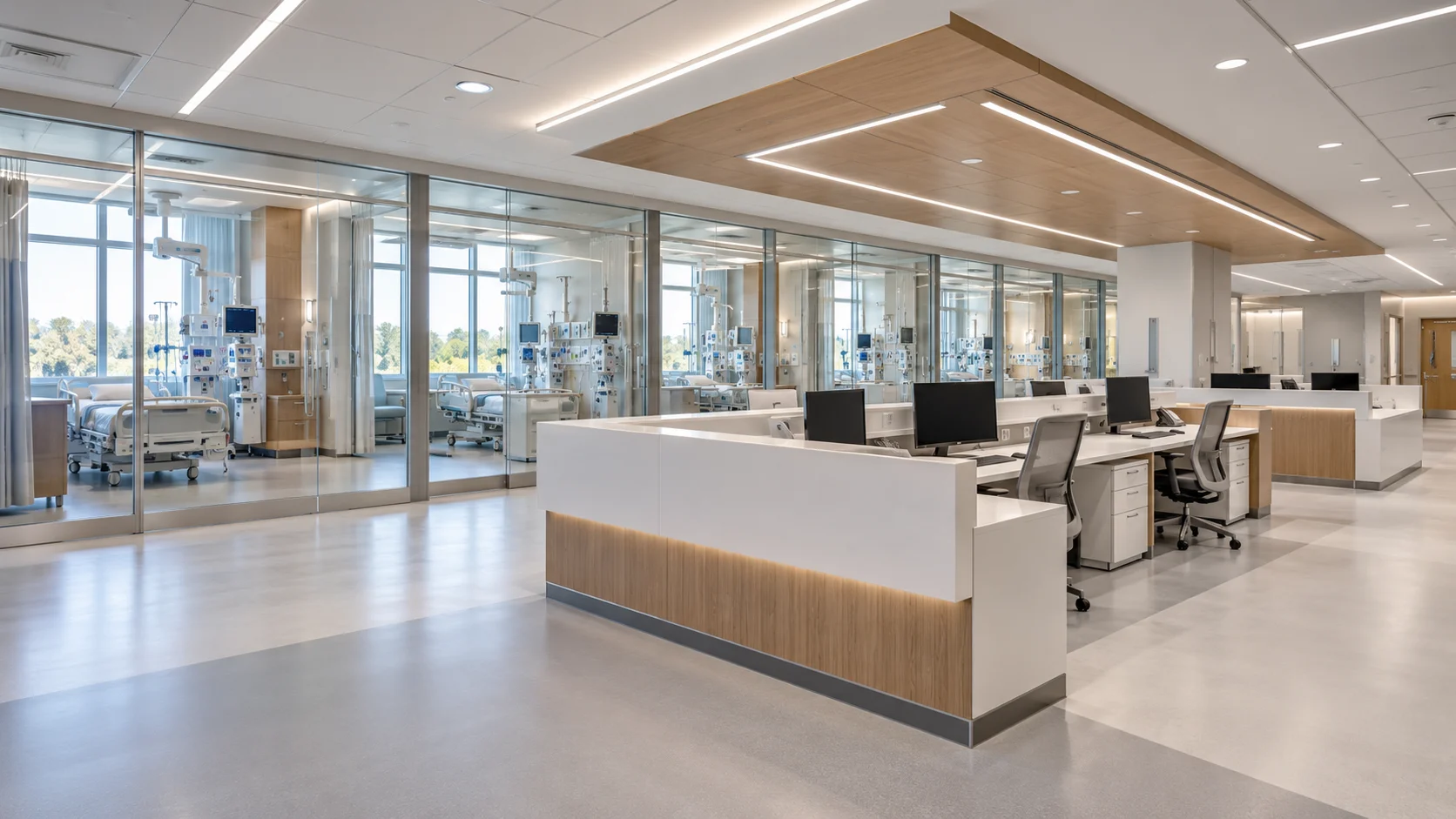 ICU Nursing & Observation Zone Concept