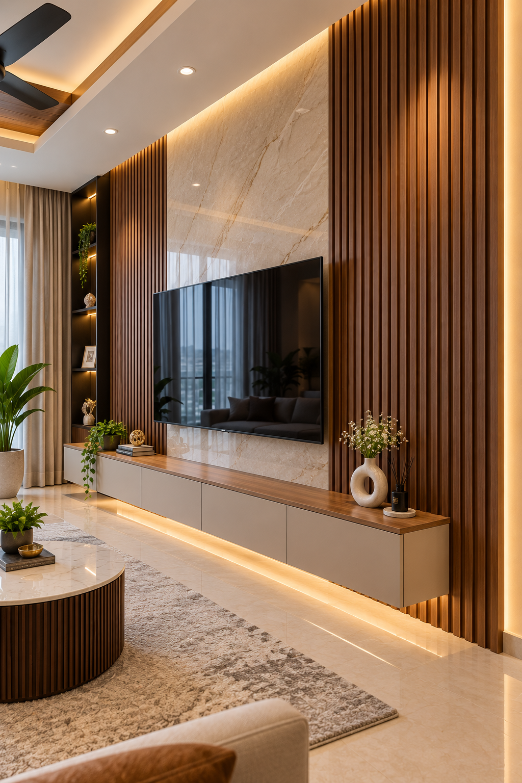 Fluted Panels product or project example in Nagpur