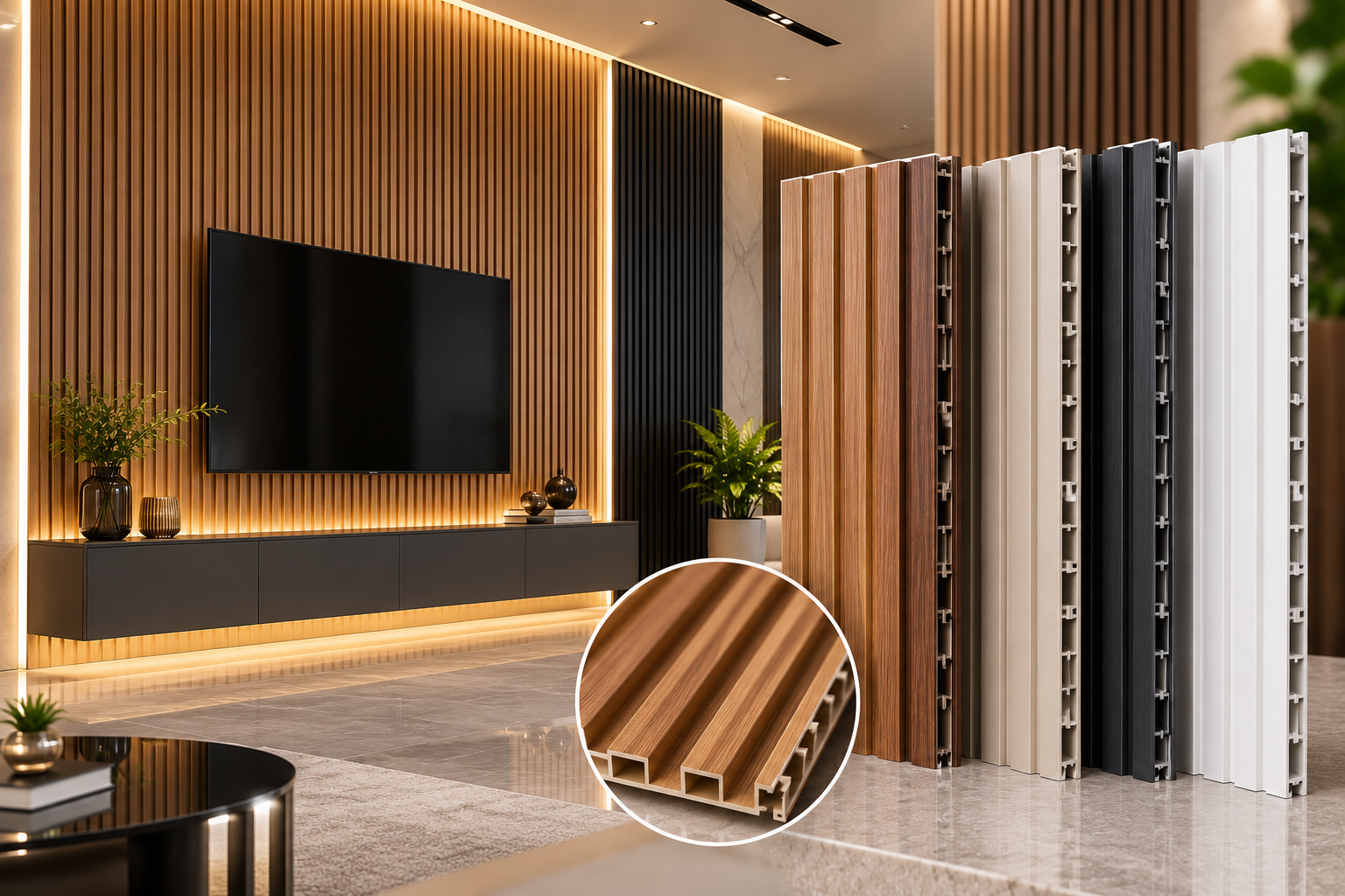 Fluted Panels product or project example in Nagpur