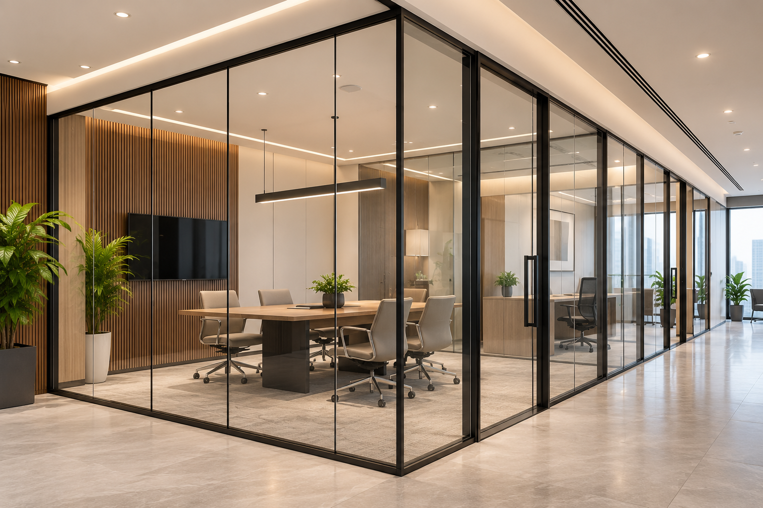 Glass Partition product or project example in Nagpur
