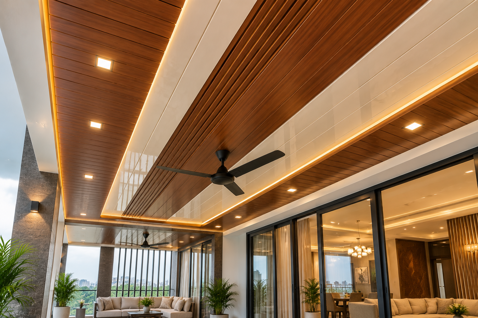 PVC Ceiling product or project example in Nagpur