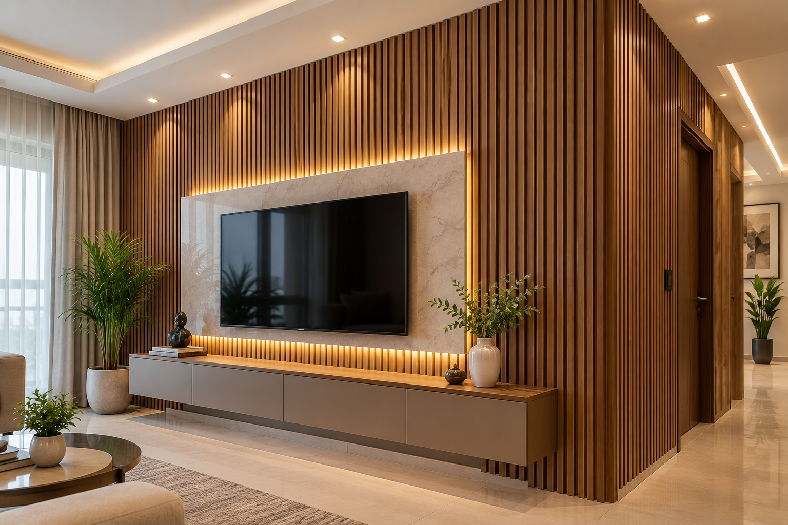 WPC Louvers product or project example in Nagpur